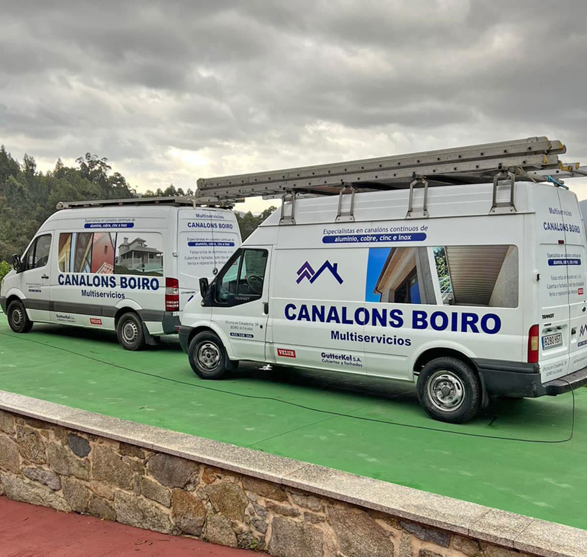 Empresa especializada en la fabricación de canalones en Boiro